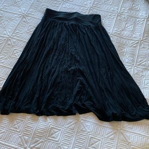 Knee length skirt